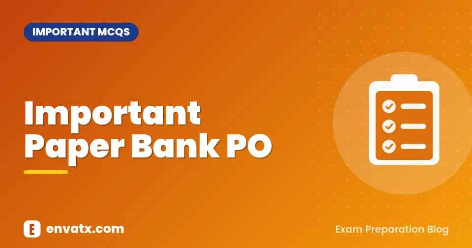 Important Paper Bank PO