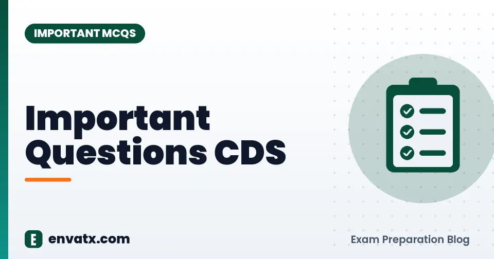 Important Questions CDS