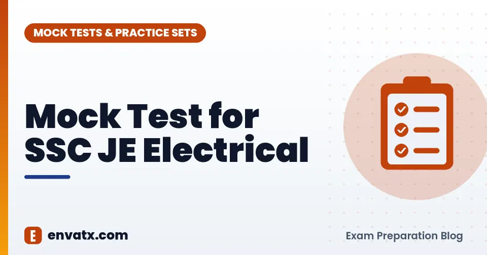 Mock Test for SSC JE Electrical