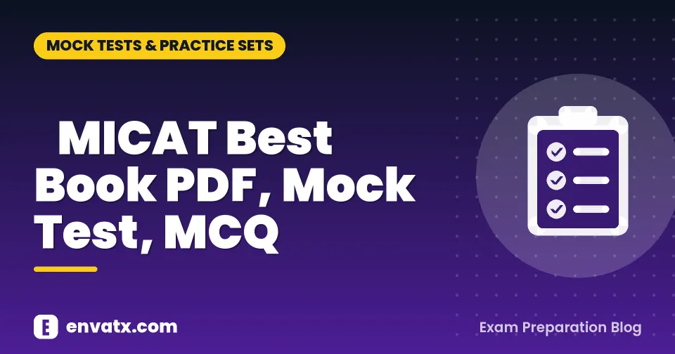 MICAT Best Book PDF, Mock Test, MCQ