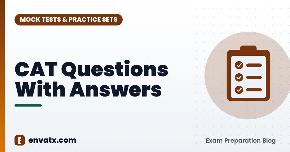 CAT Questions With Answers