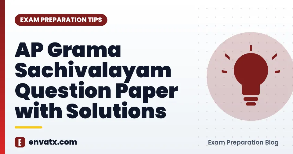 AP Grama Sachivalayam Question Paper with Solutions