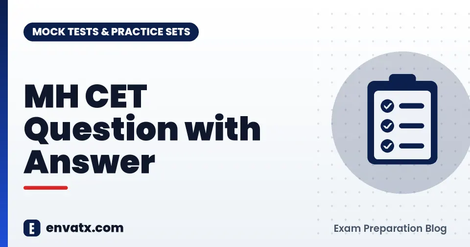 MH CET Question with Answer