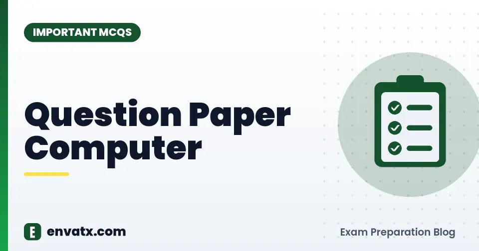 Question Paper Computer