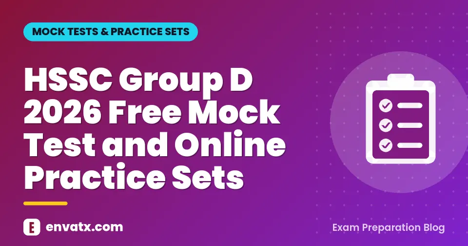 HSSC Group D 2026 Free Mock Test and Online Practice Sets