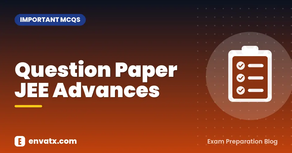 Question Paper JEE Advances