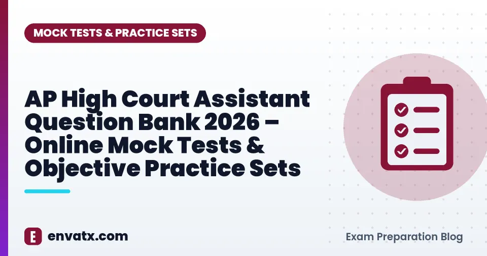 AP High Court Assistant Question Bank 2026 – Online Mock Tests & Objective Practice Sets