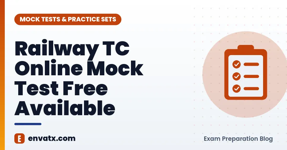 Railway TC Online Mock Test Free Available