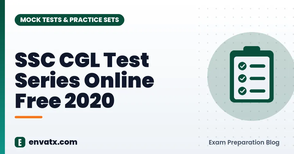 SSC CGL Test Series Online Free 2020