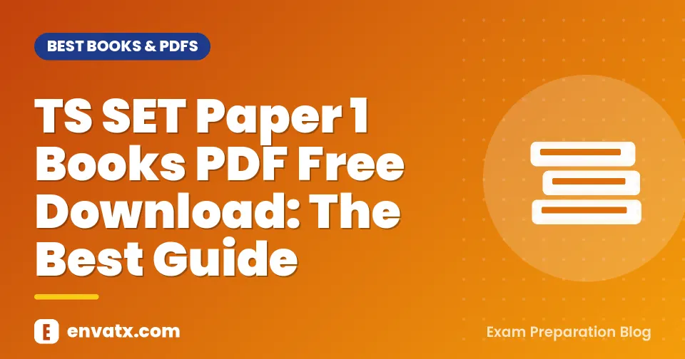 TS SET Paper 1 Books PDF Free Download: The Best Guide