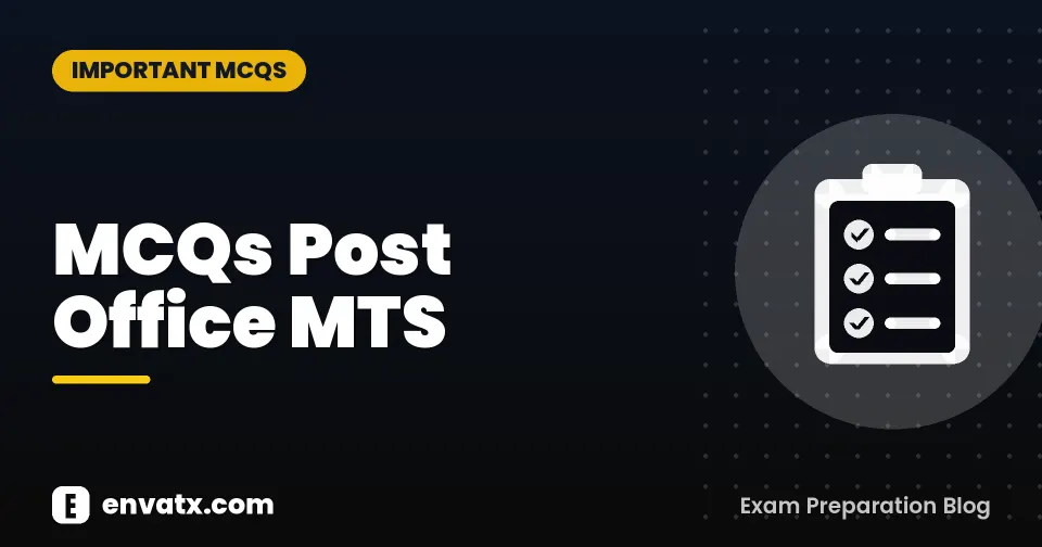 MCQs Post Office MTS