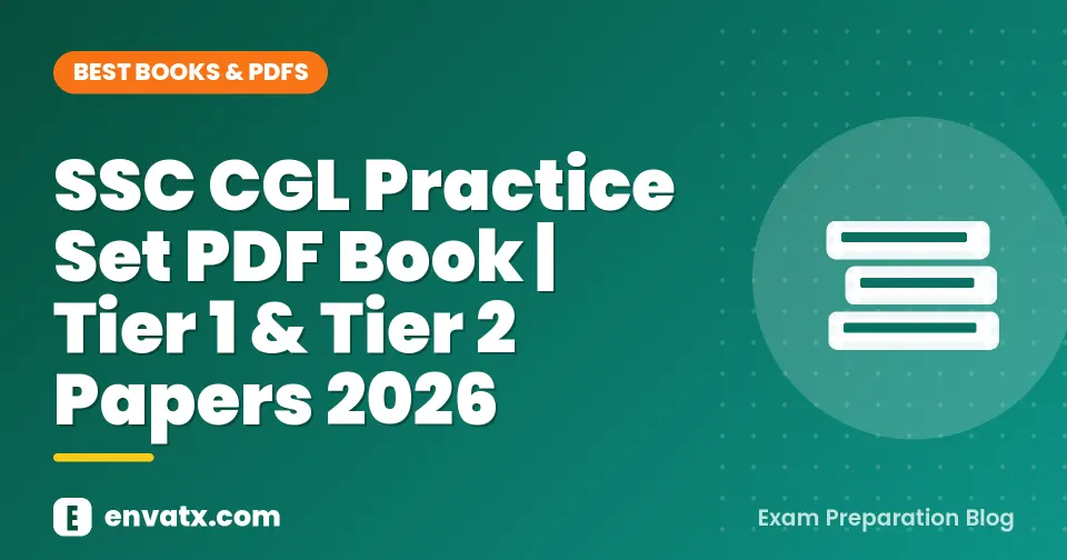 SSC CGL Practice Set PDF Book | Tier 1 & Tier 2 Papers 2026