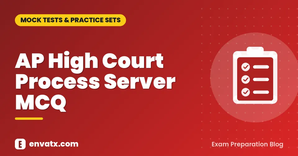 AP High Court Process Server MCQ