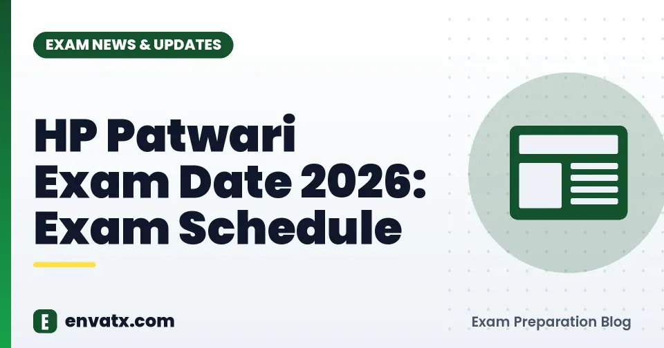 HP Patwari Exam Date 2026: Exam Schedule