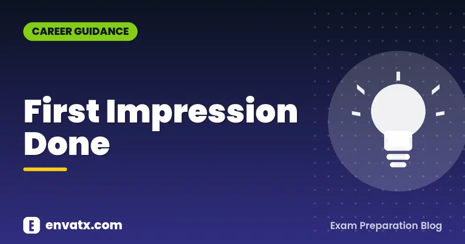 First Impression Done