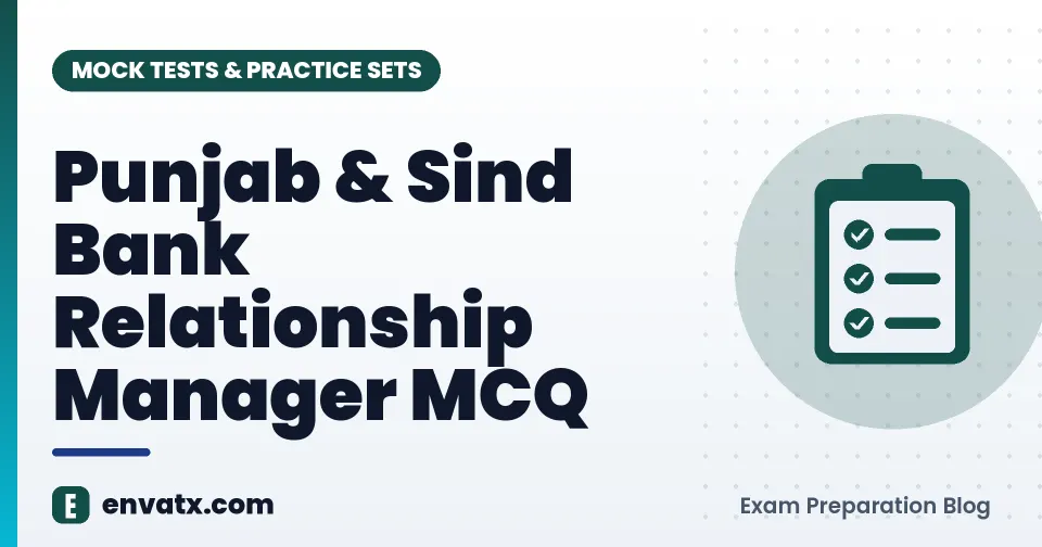 Punjab & Sind Bank Relationship Manager MCQ