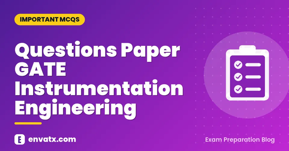 Questions Paper GATE Instrumentation Engineering