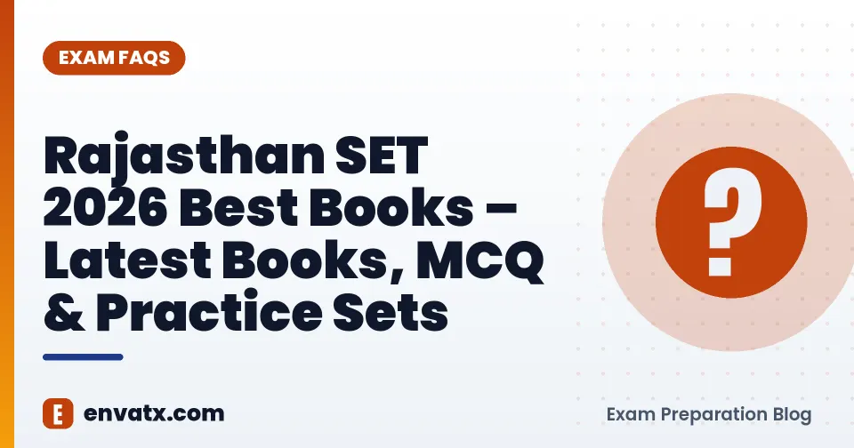 Rajasthan SET 2026 Best Books – Latest Books, MCQ & Practice Sets