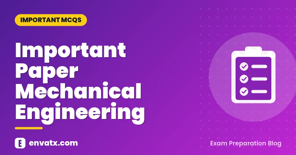 Important Paper Mechanical Engineering