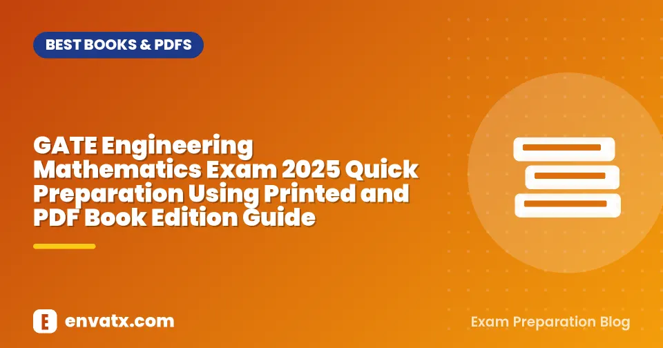 GATE Engineering Mathematics Exam 2025 Quick Preparation Using Printed and PDF Book Edition Guide