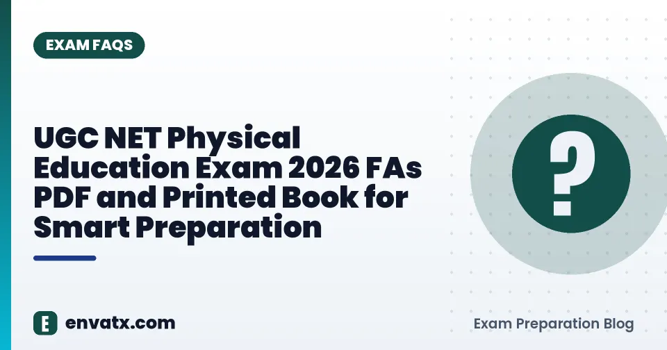 UGC NET Physical Education Exam 2026 FAs PDF and Printed Book for Smart Preparation