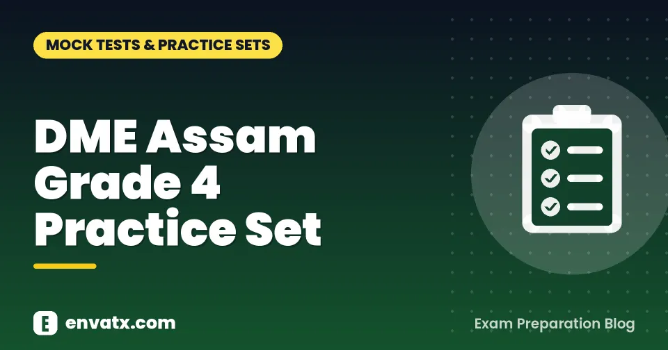 DME Assam Grade 4 Practice Set