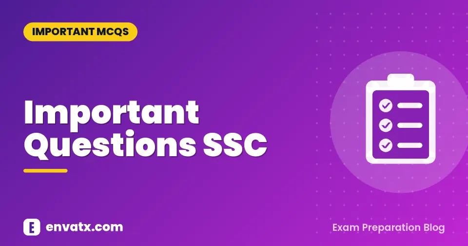 Important Questions SSC