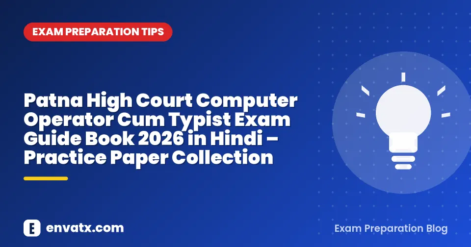 Patna High Court Computer Operator Cum Typist Exam Guide Book 2026 in Hindi – Practice Paper Collection