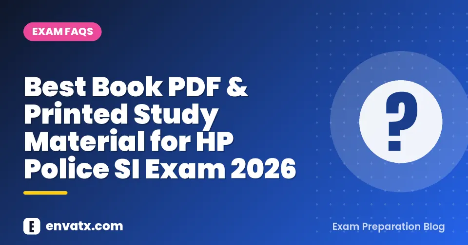 Best Book PDF & Printed Study Material for HP Police SI Exam 2026