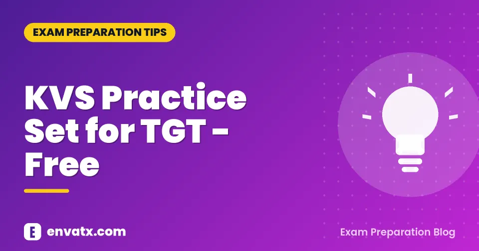 KVS Practice Set for TGT - Free