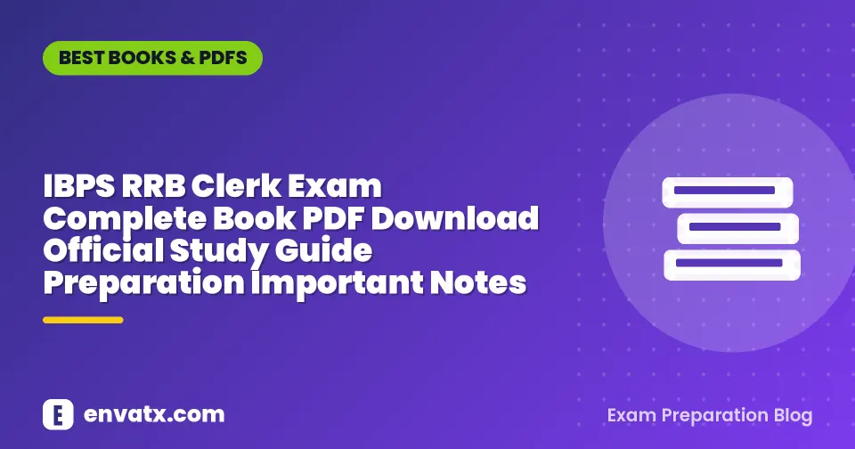 IBPS RRB Clerk Exam Complete Book PDF Download Official Study Guide Preparation Important Notes