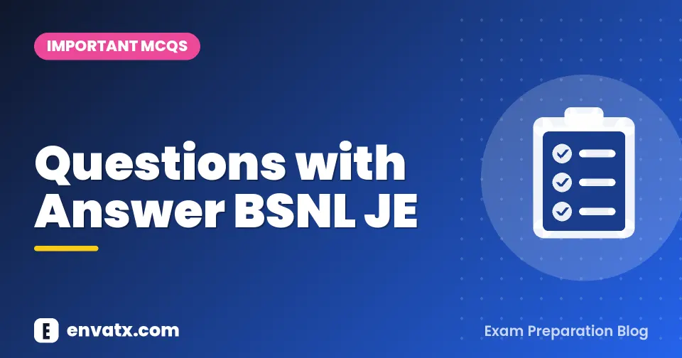 Questions with Answer BSNL JE