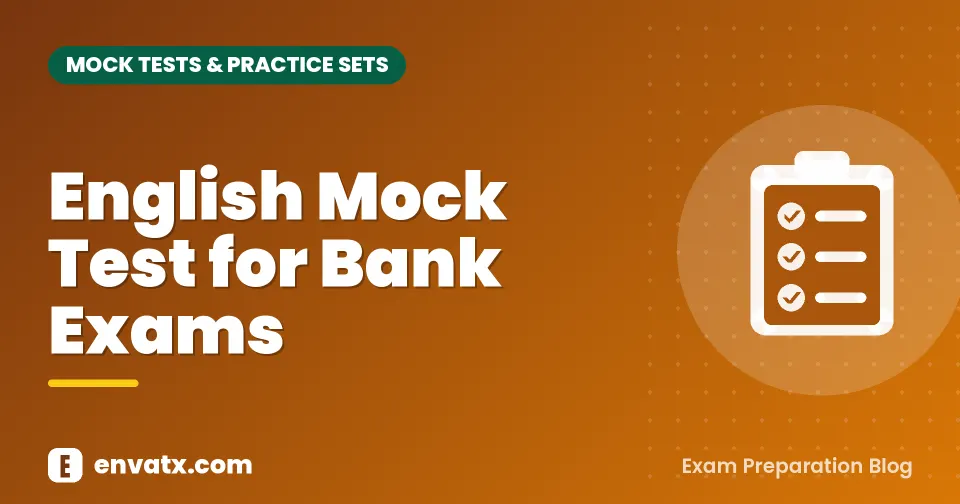 English Mock Test for Bank Exams