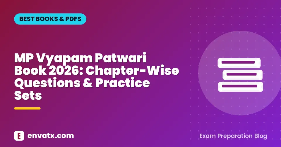 MP Vyapam Patwari Book 2026: Chapter-Wise Questions & Practice Sets
