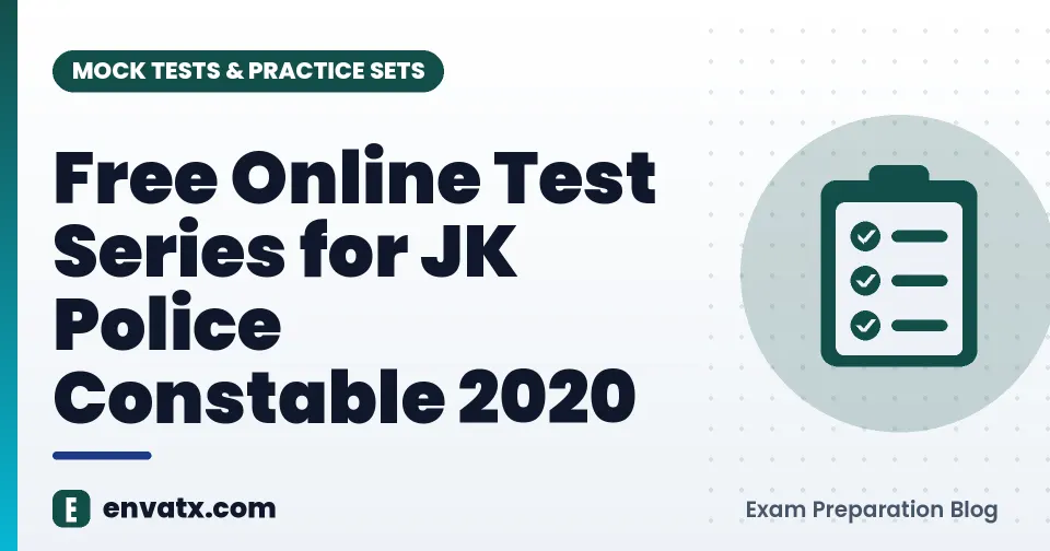 Free Online Test Series for JK Police Constable 2020