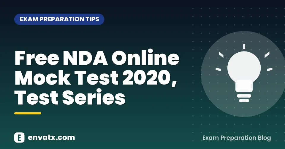 Free NDA Online Mock Test 2020, Test Series