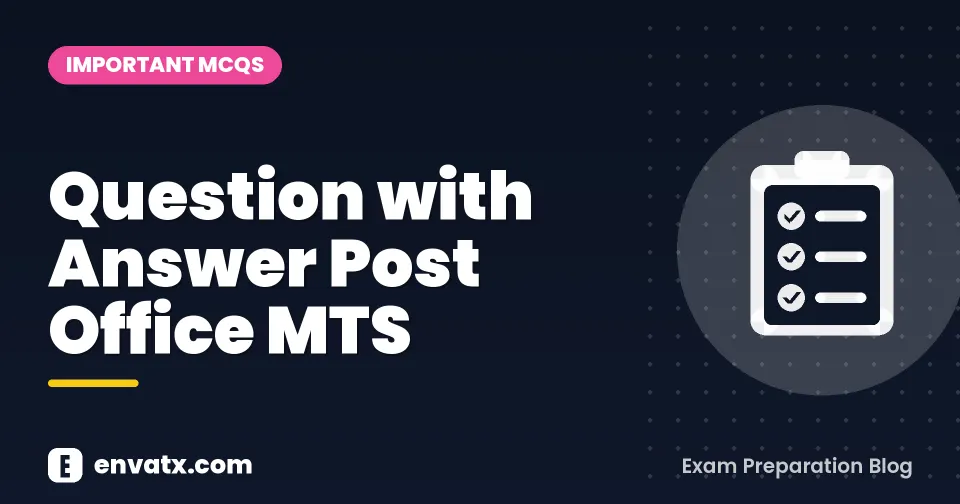 Question with Answer Post Office MTS