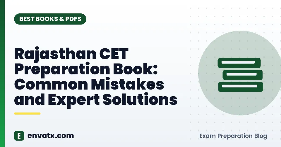 Rajasthan CET Preparation Book: Common Mistakes and Expert Solutions