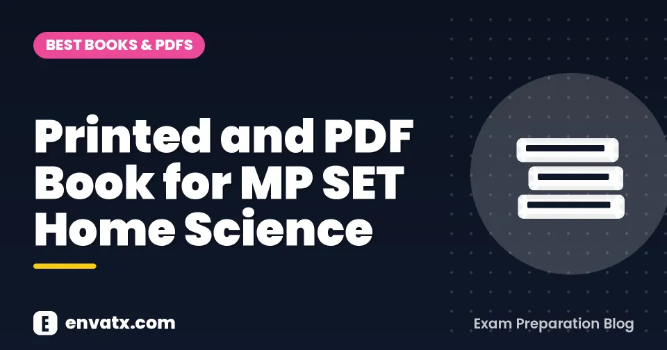 Printed and PDF Book for MP SET Home Science