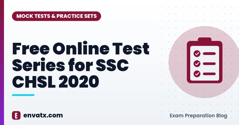 Free Online Test Series for SSC CHSL 2020