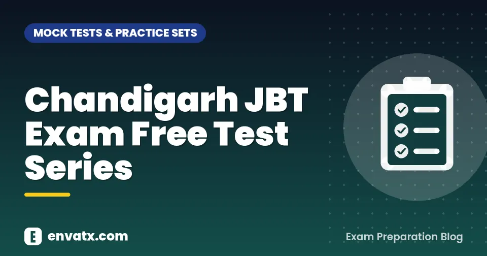 Chandigarh JBT Exam Free Test Series