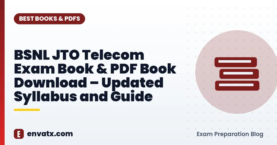 BSNL JTO Telecom Exam Book & PDF Book Download – Updated Syllabus and Guide
