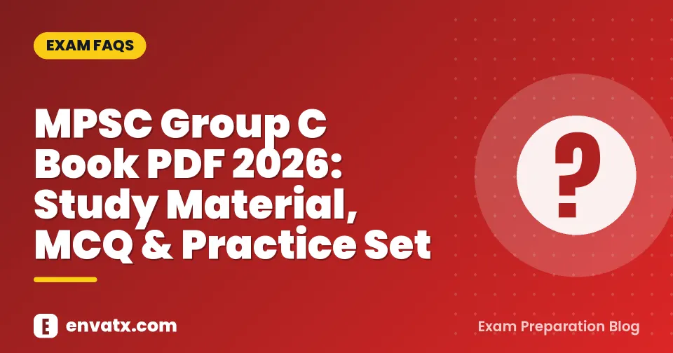 MPSC Group C Book PDF 2026: Study Material, MCQ & Practice Set