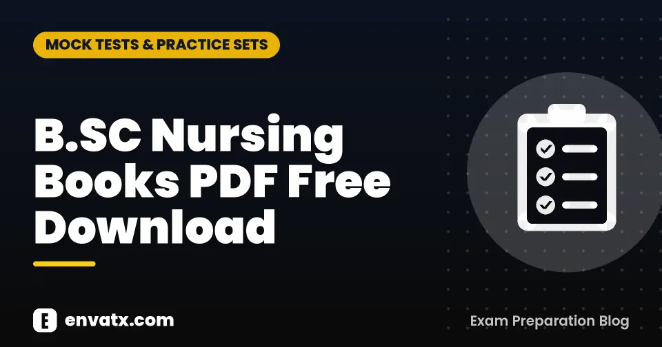 B.SC Nursing Books PDF Free Download