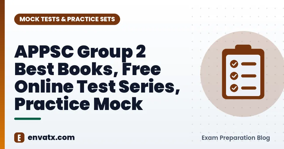 APPSC Group 2 Best Books, Free Online Test Series, Practice Mock