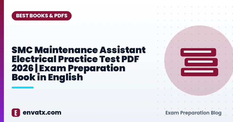 SMC Maintenance Assistant Electrical Practice Test PDF 2026 | Exam Preparation Book in English