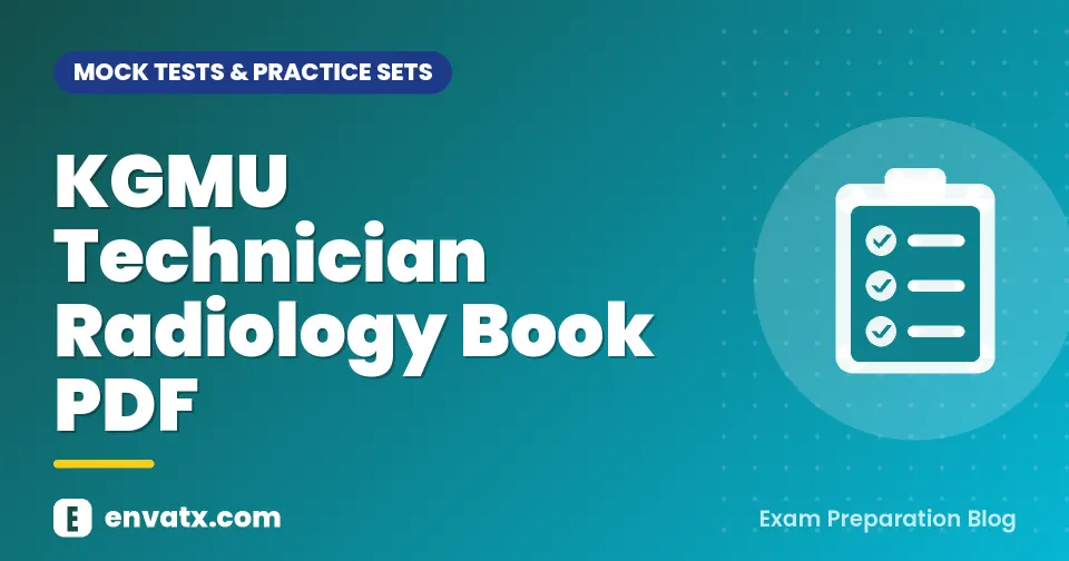 KGMU Technician Radiology Book PDF
