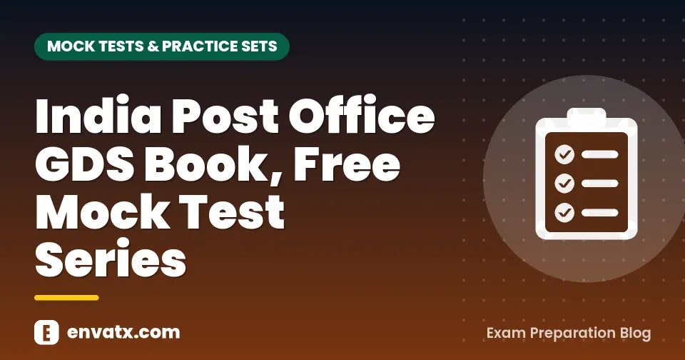 India Post Office GDS Book, Free Mock Test Series