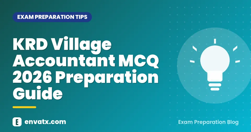 KRD Village Accountant MCQ 2026 Preparation Guide
