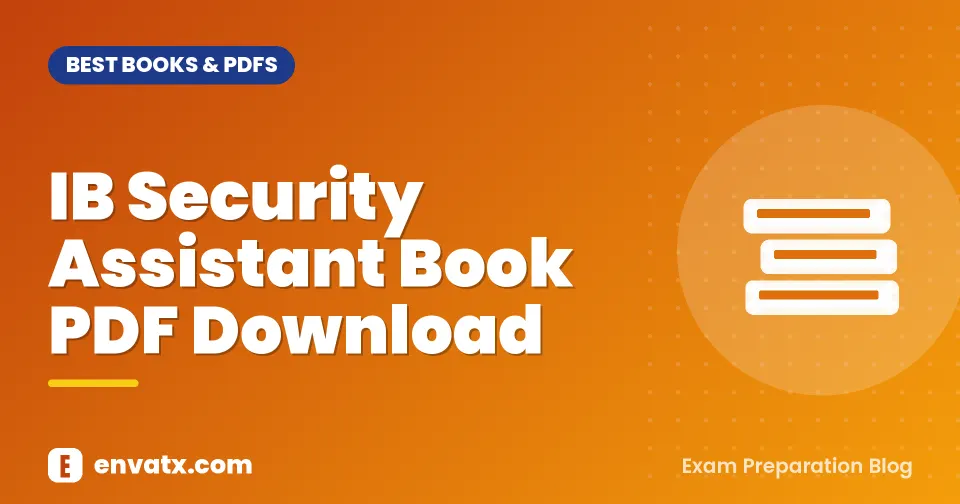 IB Security Assistant Book PDF Download